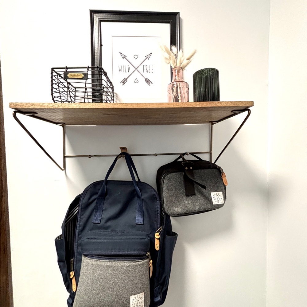 Chic Navy and Gray Baby Bag Set - Picture 2 of 6
